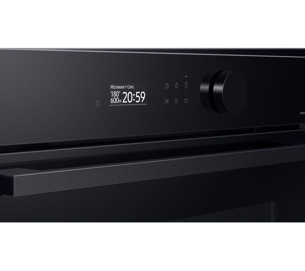 SAMSUNG Bespoke Series 5 NQ5B5763DBK/U4 Built-in Compact Combination Microwave - Black image number 3 of 17