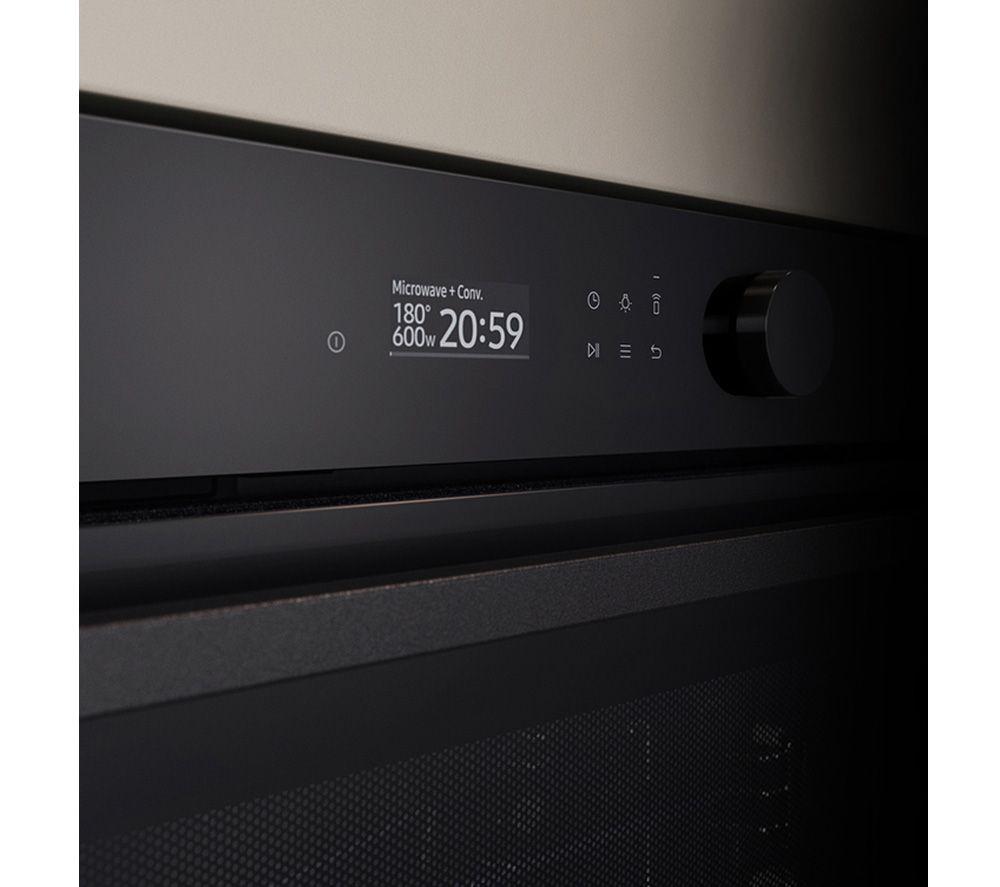 SAMSUNG Bespoke Series 5 NQ5B5763DBK/U4 Built-in Compact Combination Microwave - Black image number 11 of 17