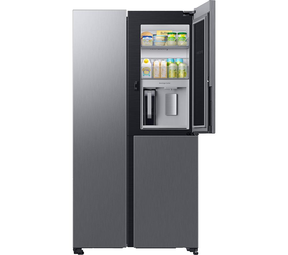 SAMSUNG Series 9 Beverage Center RH69B8931S9/EU American-Style Fridge Freezer – Stainless Silver, Silver/Grey