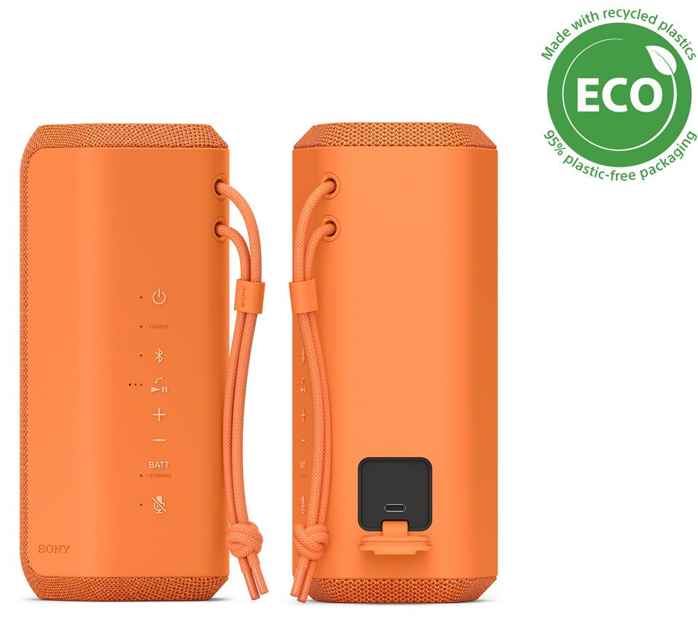 Sony bluetooth speaker hot sale orange