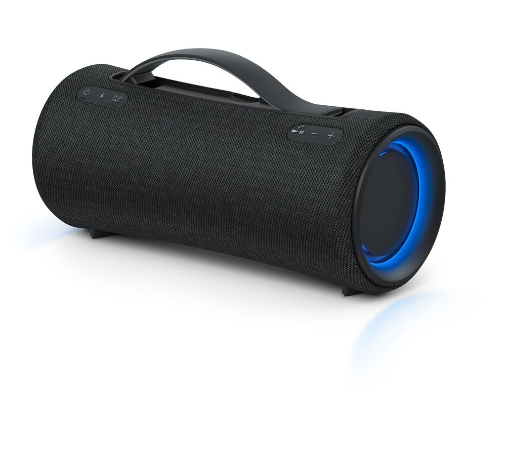 Sony SRS-XG300 - Portable wireless Bluetooth speaker with powerful party sound and lighting & soundcore by Anker Q30 Hybrid Active Noise Cancelling Headphones with Multiple Modes