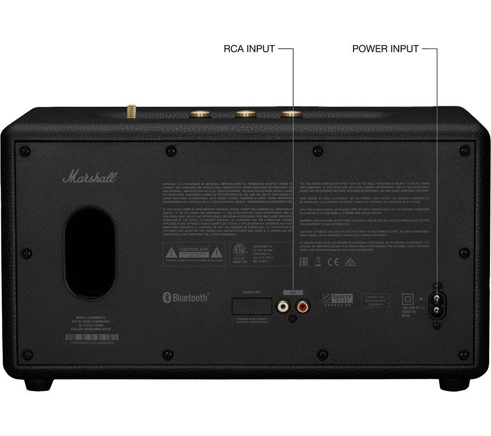 MARSHALL Stanmore III Bluetooth Speaker - Black image number 8 of 10