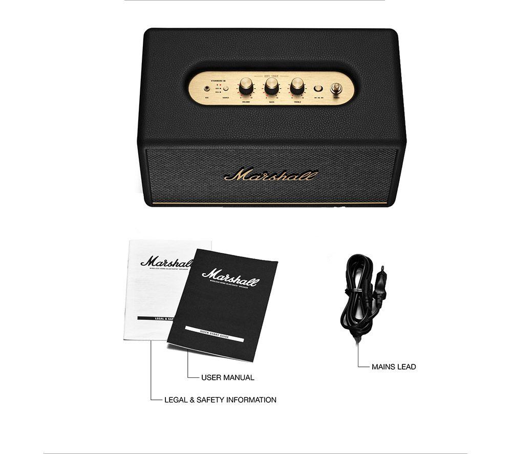 MARSHALL Stanmore III Bluetooth Speaker - Black image number 9 of 10