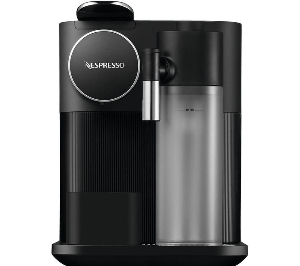 NESPRESSO by Delonghi Gran Lattisima EN640.B Coffee Machine - Black, Black