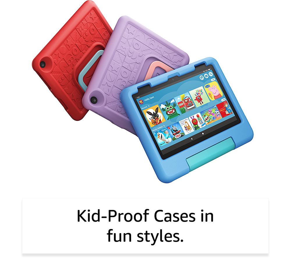  Fire Kids Edition Tablet, 7 Display, 8 GB, Blue Kid-Proof Case  (Previous Generation - 5th) : Electronics