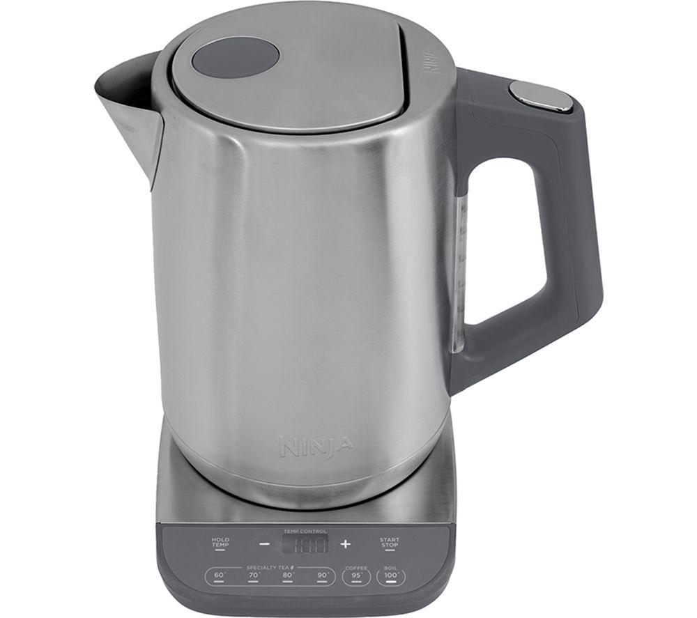 Ninja Perfect Temperature Kt201uk Jug Kettle - Stainless Steel, Stainless Steel