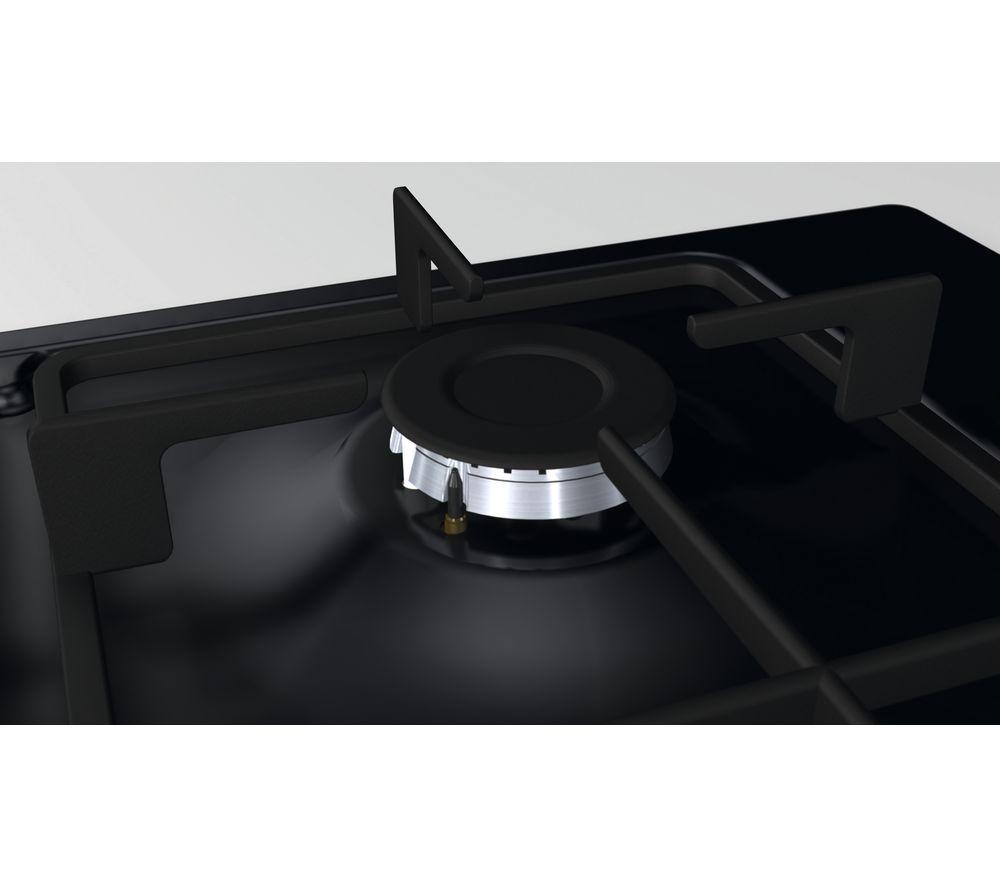 BOSCH Series 2 PBP6B6B60 58 cm Gas Hob - Black image number 2 of 4