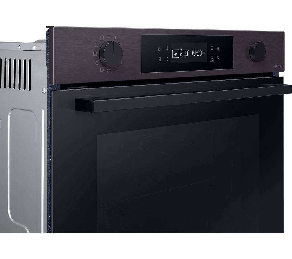 SAMSUNG Bespoke Series 4 NV7B41307AK/U4 Electric Pyrolytic Smart Oven - Black Glass image number 3 of 10