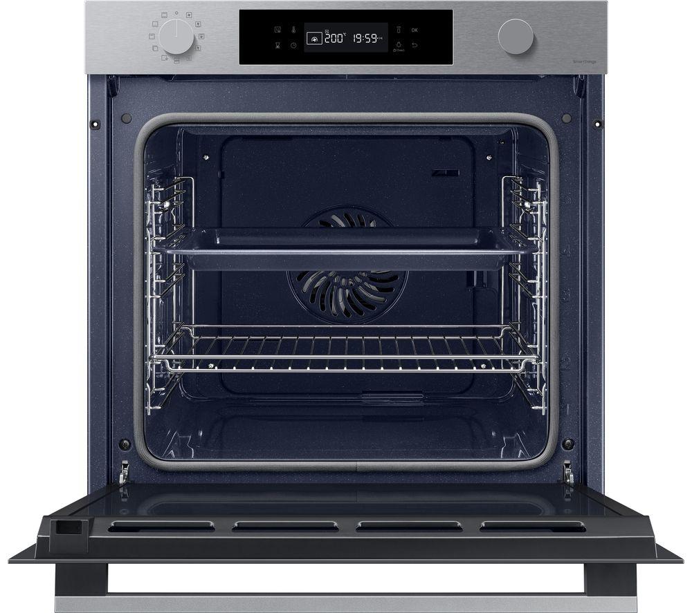 SAMSUNG Series 4 NV7B41307AS/U4 Electric Pyrolytic Smart Oven - Stainless Steel image number 2 of 8