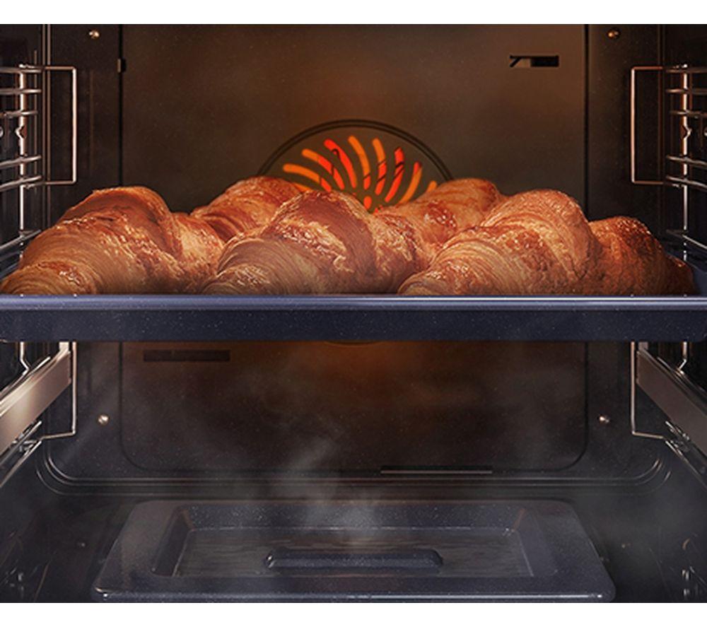 SAMSUNG Series 4 NV7B41307AS/U4 Electric Pyrolytic Smart Oven - Stainless Steel image number 4 of 8