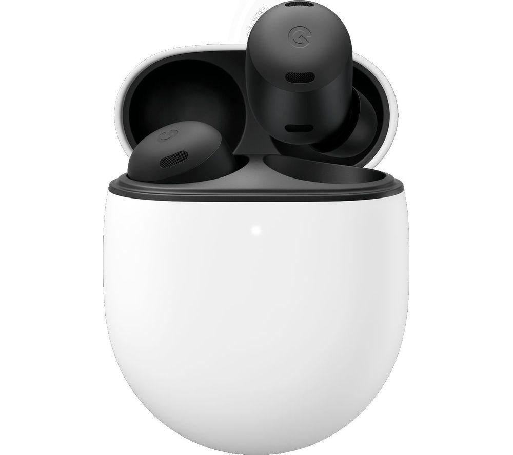 GOOGLE Pixel Buds Pro Wireless Bluetooth Noise-Cancelling Earbuds - Charcoal, Black,Silver/Grey