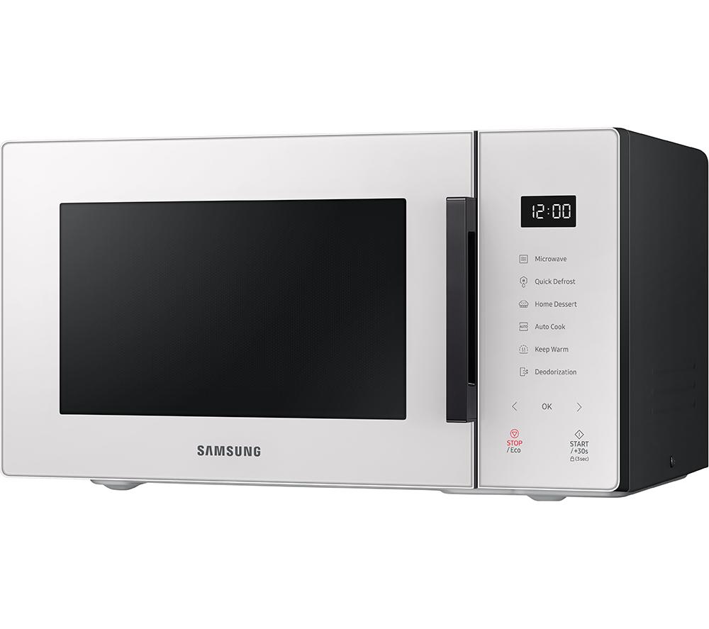 SAMSUNG Bespoke MS23T5018AE/EU Solo Microwave - White image number 8 of 10