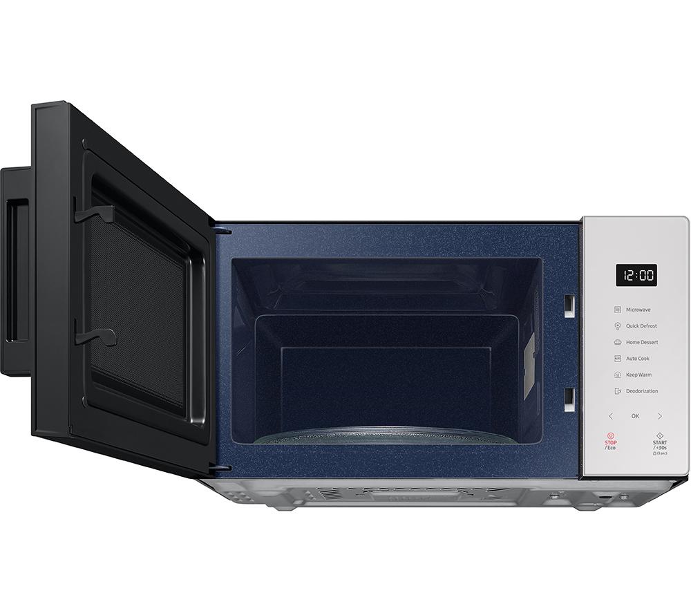 SAMSUNG Bespoke MS23T5018AE/EU Solo Microwave - White image number 9 of 10