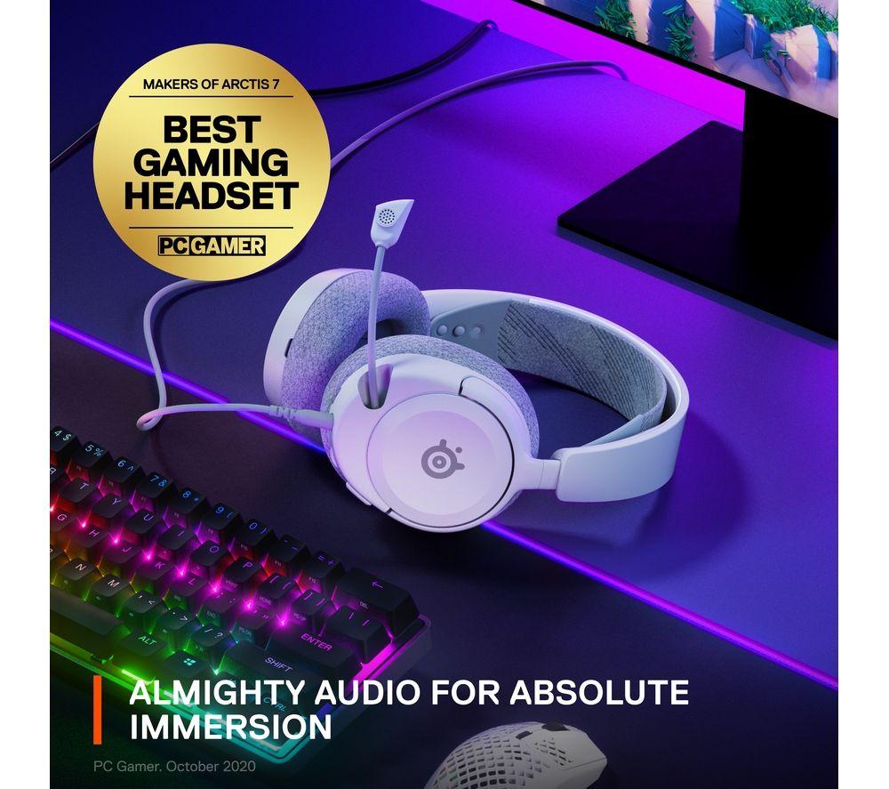 STEELSERIES Arctis Nova 1 Gaming Headset - White image number 7 of 14