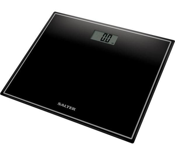 SALTER Compact Glass 9207 BK3R Bathroom Scales review 8.6 / 10