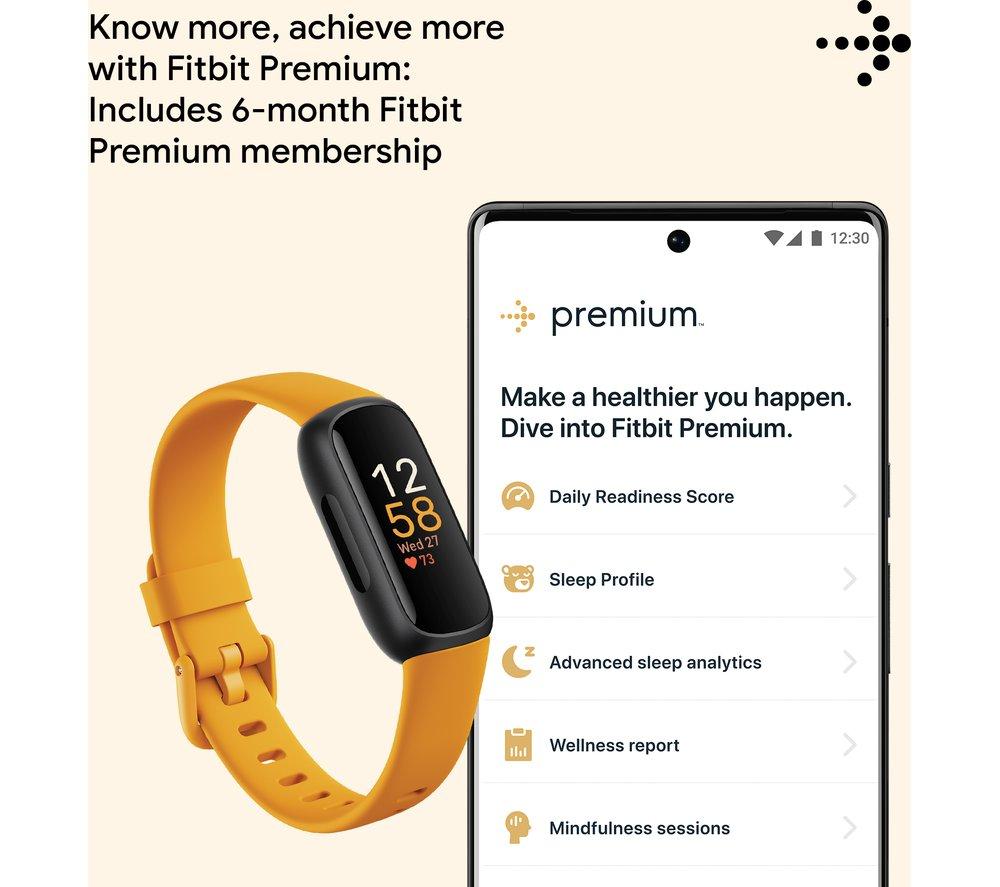 FITBIT Inspire 3 Fitness Tracker - Morning Glow, Universal image number 8 of 8