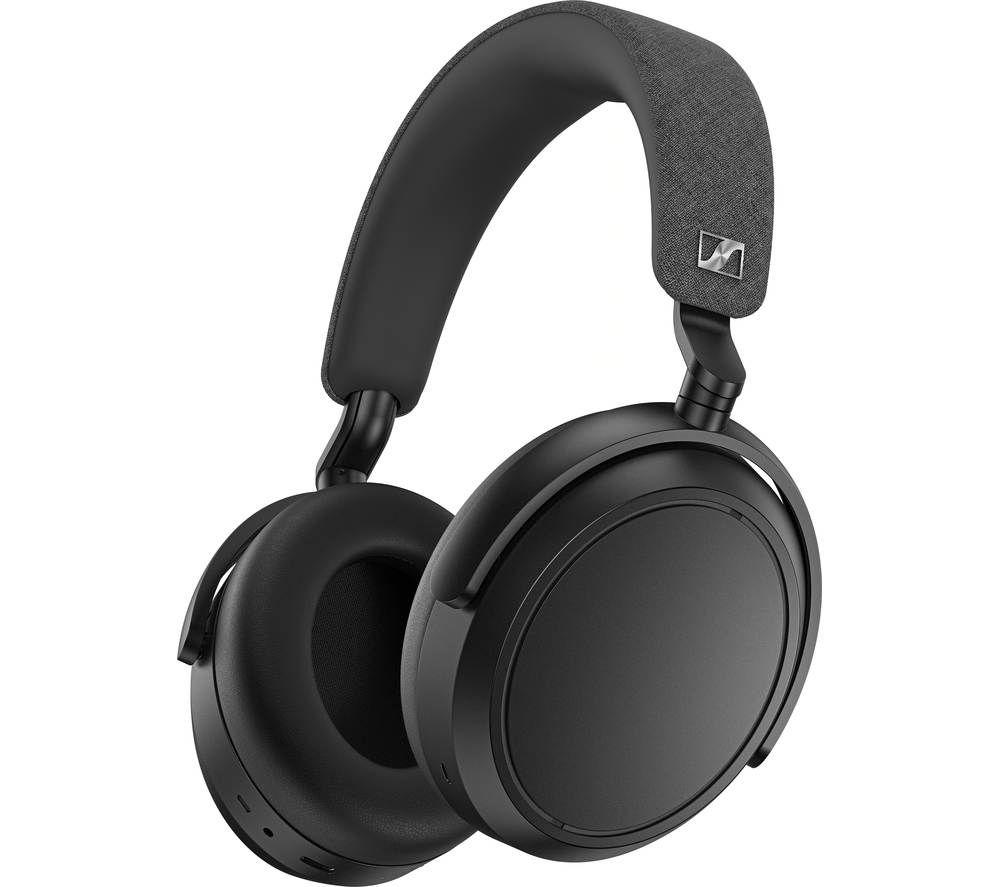 SENNHEISER Momentum 4 Wireless Bluetooth Noise-Cancelling Headphones - Black, Black