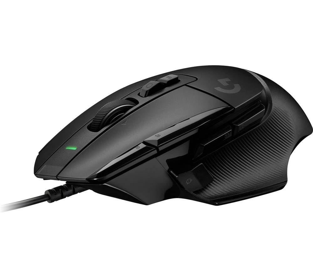 LOGITECH G502 X Optical Gaming Mouse - Black, Black