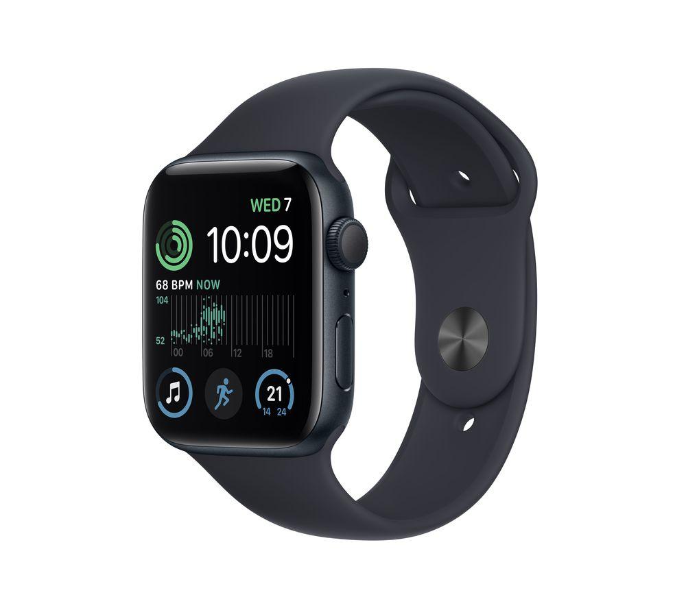 APPLE Watch SE 2022 Midnight with Midnight Sports Band 44 mm