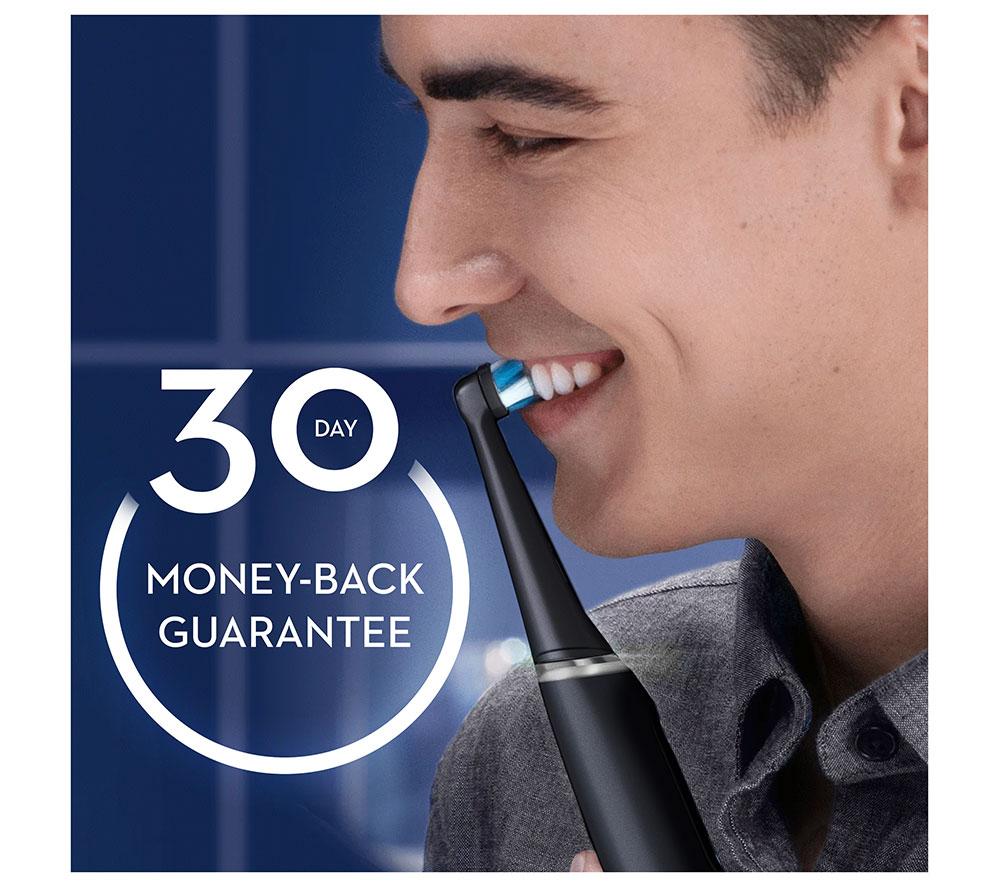 ORAL-B iO 6 Electric Toothbrush with Travel Case - Black Lava image number 8 of 12