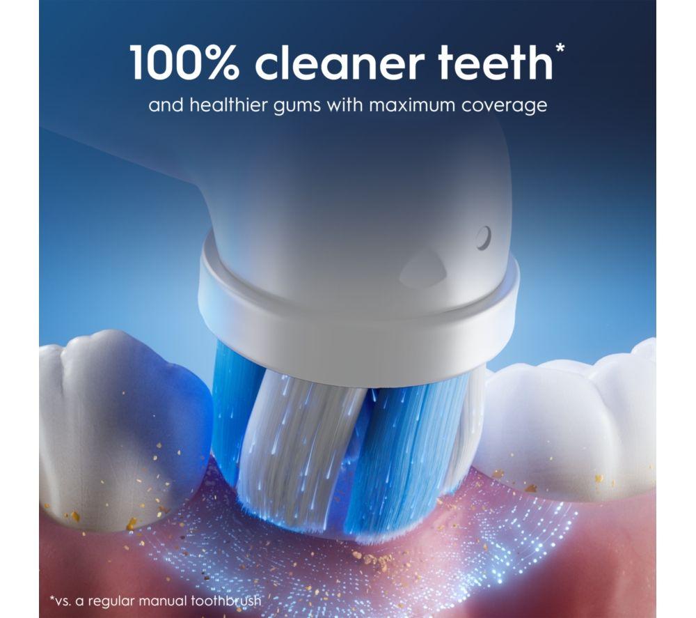 ORAL-B iO6 Electric Toothbrush & Travel Case - Grey Opal image number 19 of 27