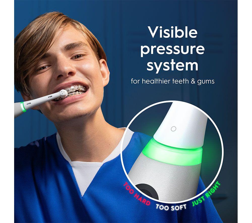 ORAL-B iO6 Electric Toothbrush & Travel Case - Grey Opal image number 26 of 27