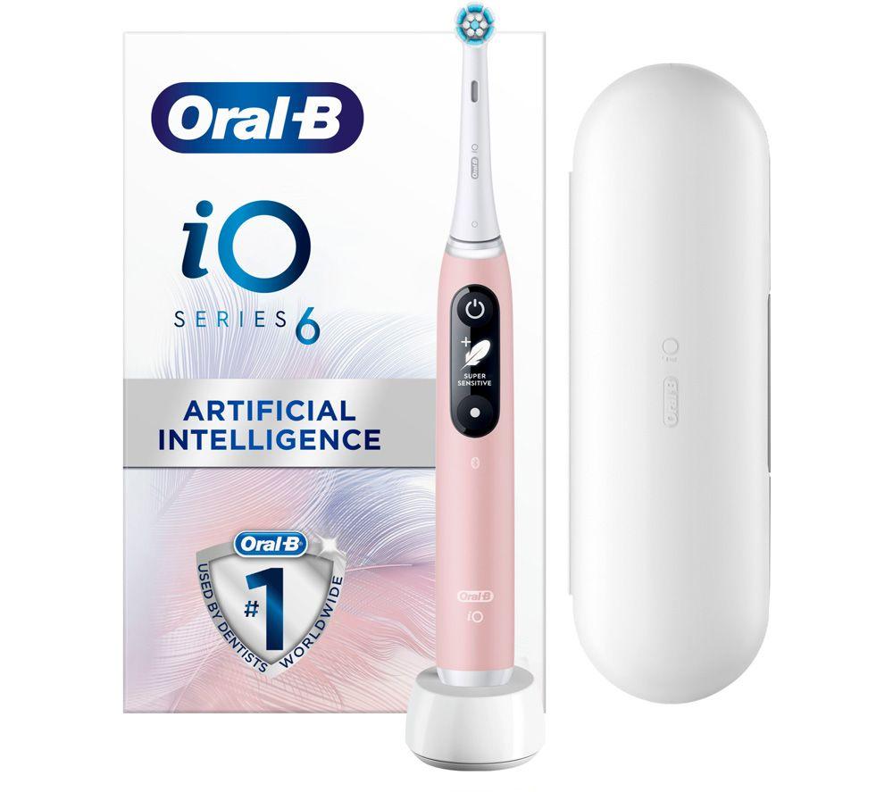 ORAL-B iO 6 Electric Toothbrush - Pink image number 3 of 20