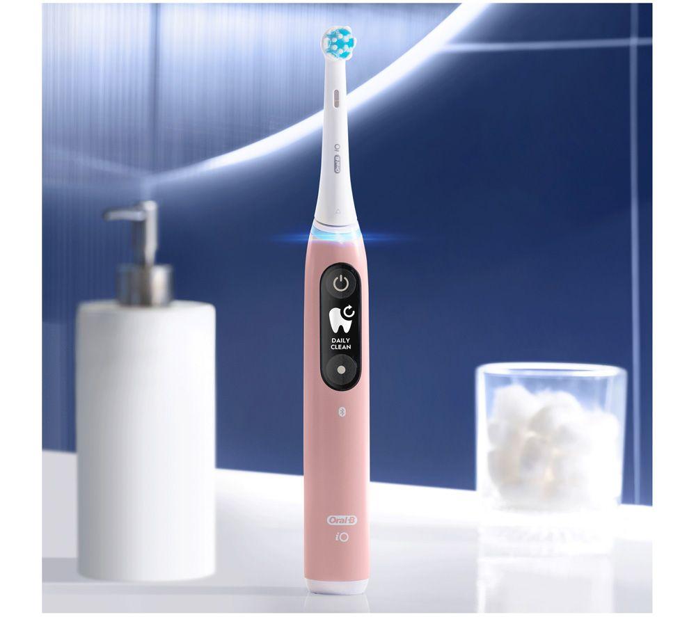 ORAL-B iO 6 Electric Toothbrush - Pink image number 7 of 20