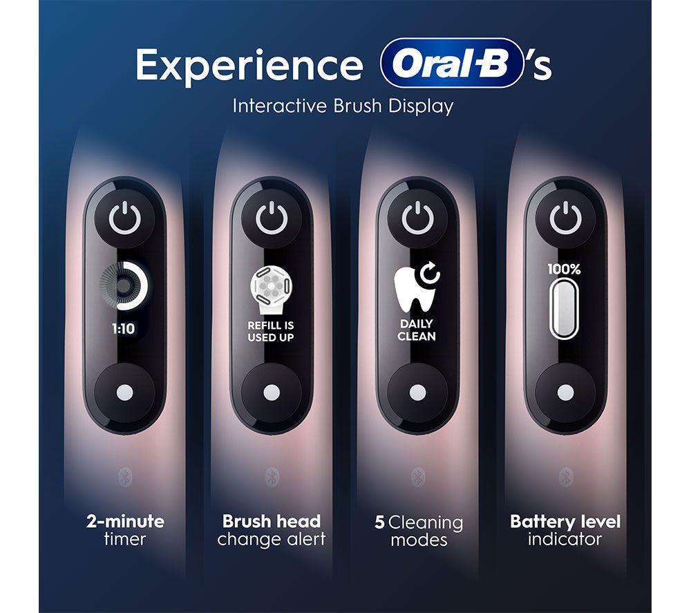 ORAL-B iO 6 Electric Toothbrush - Pink image number 18 of 20