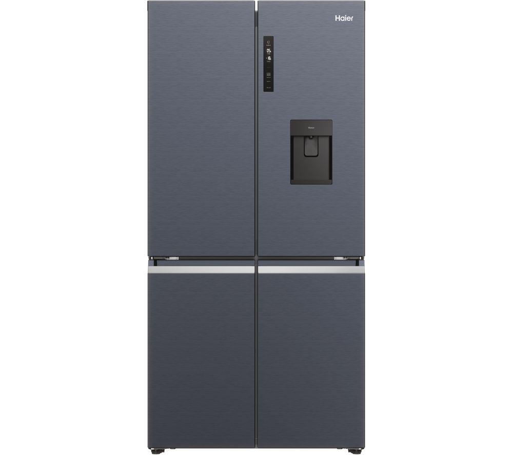 HAIER Series 5 HCR5919EHMB Fridge Freezer – Brushed Black, Black