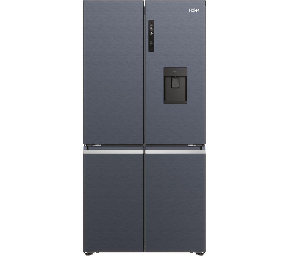 HAIER Series 5 HCR5919EHMB Fridge Freezer - Brushed Black, Black