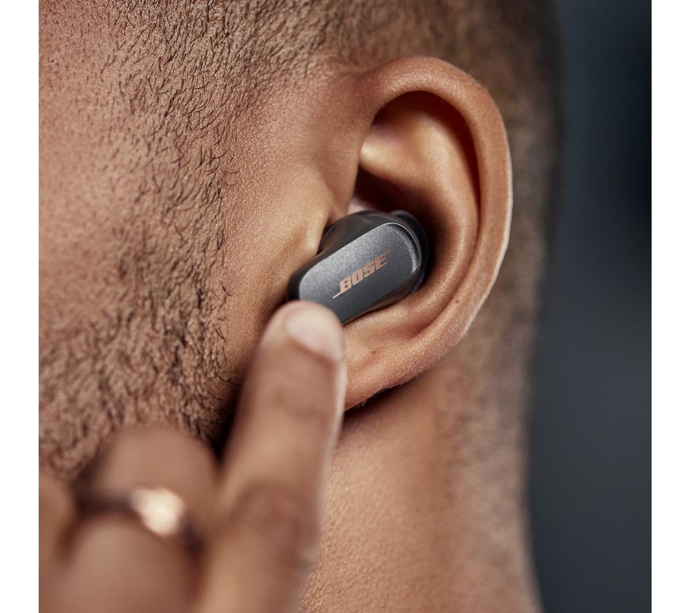 BOSE QuietComfort II Wireless Bluetooth Noise-Cancelling Earbuds - Eclipse Grey - image 14