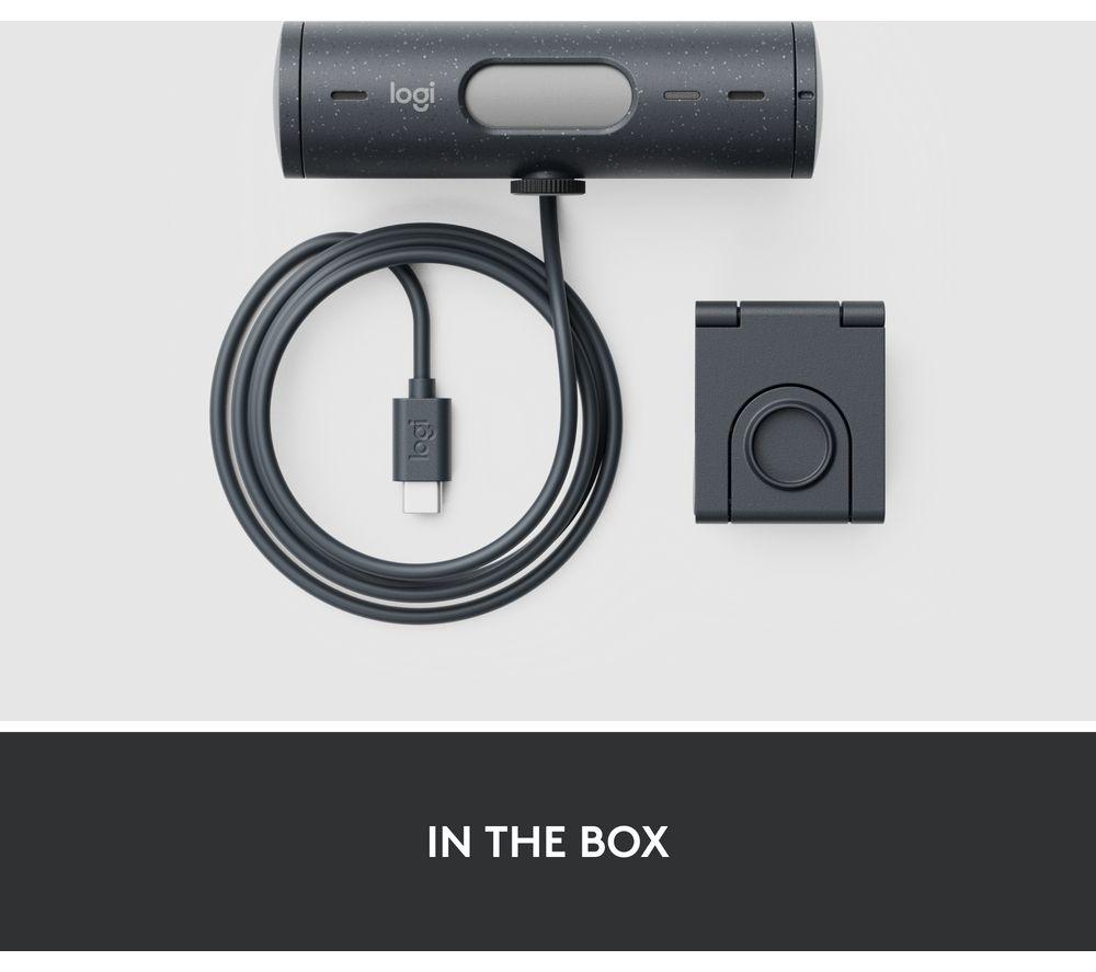 LOGITECH Brio 500 Full HD Webcam - Graphite image number 11 of 11