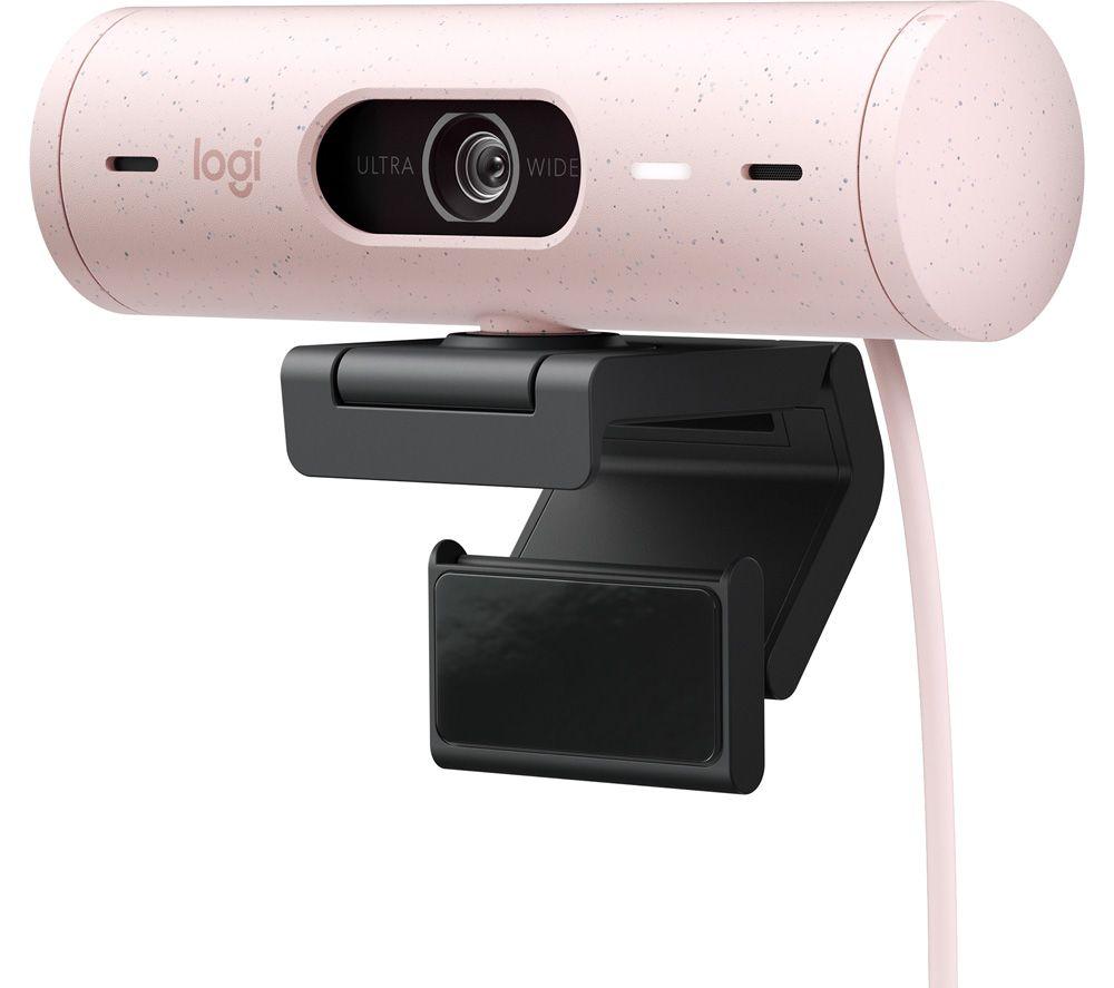 LOGITECH Brio 500 Full HD Webcam - Rose