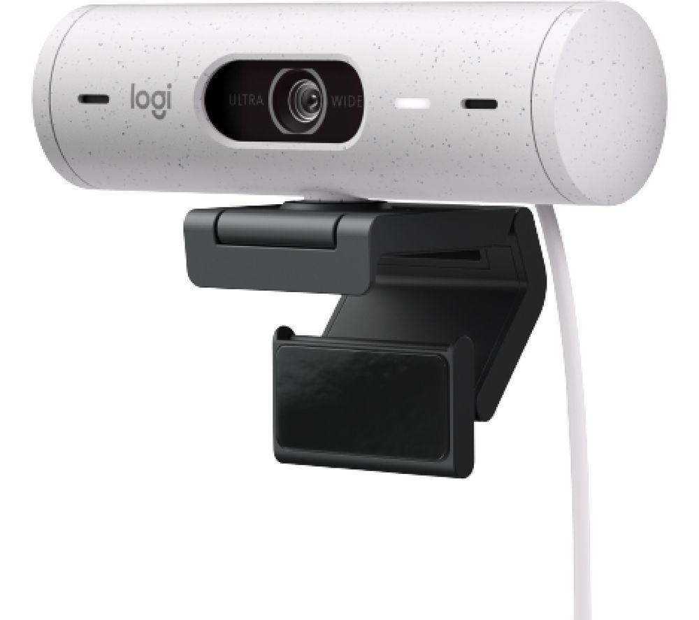 LOGITECH Brio 500 Full HD Webcam - Off-White