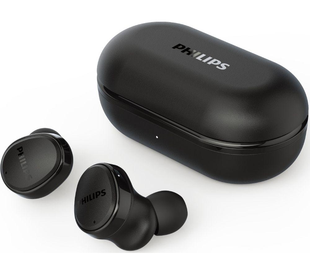 Buy PHILIPS TAT4556BK/00 Wireless Bluetooth Noise-Cancelling Earbuds -  Black | Currys