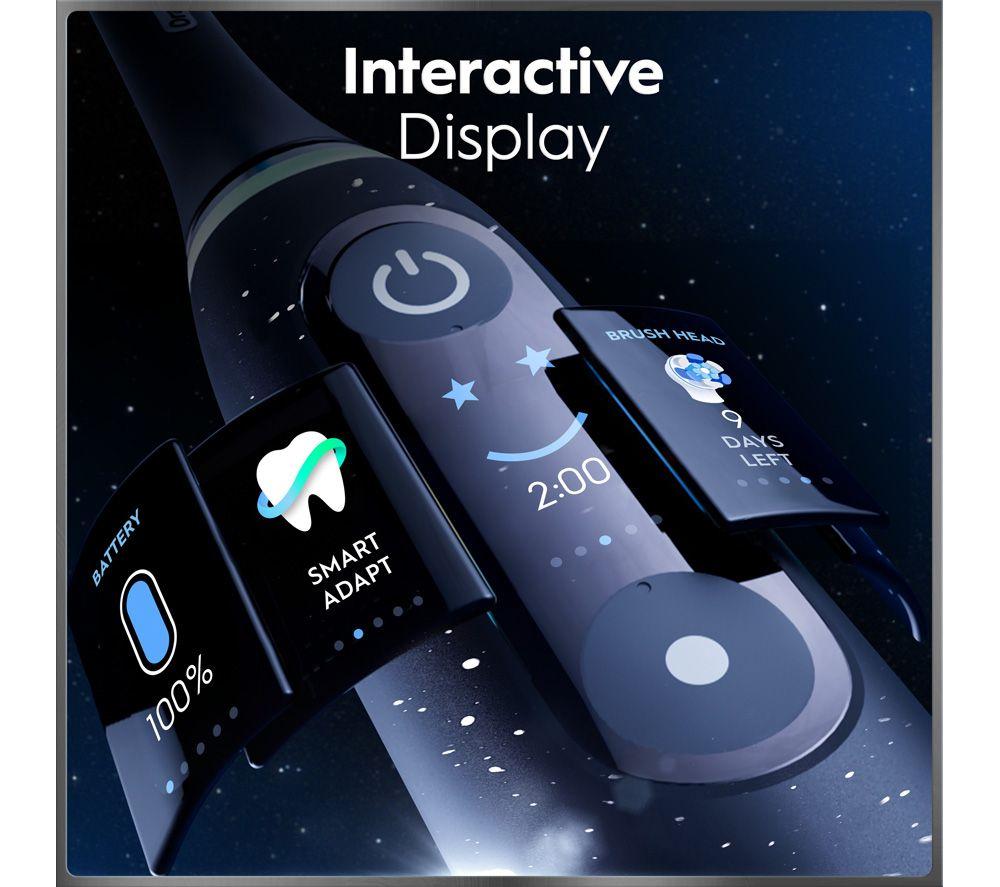 ORAL-B iO 10 Electric Toothbrush & Travel Charging Case - Black image number 8 of 21