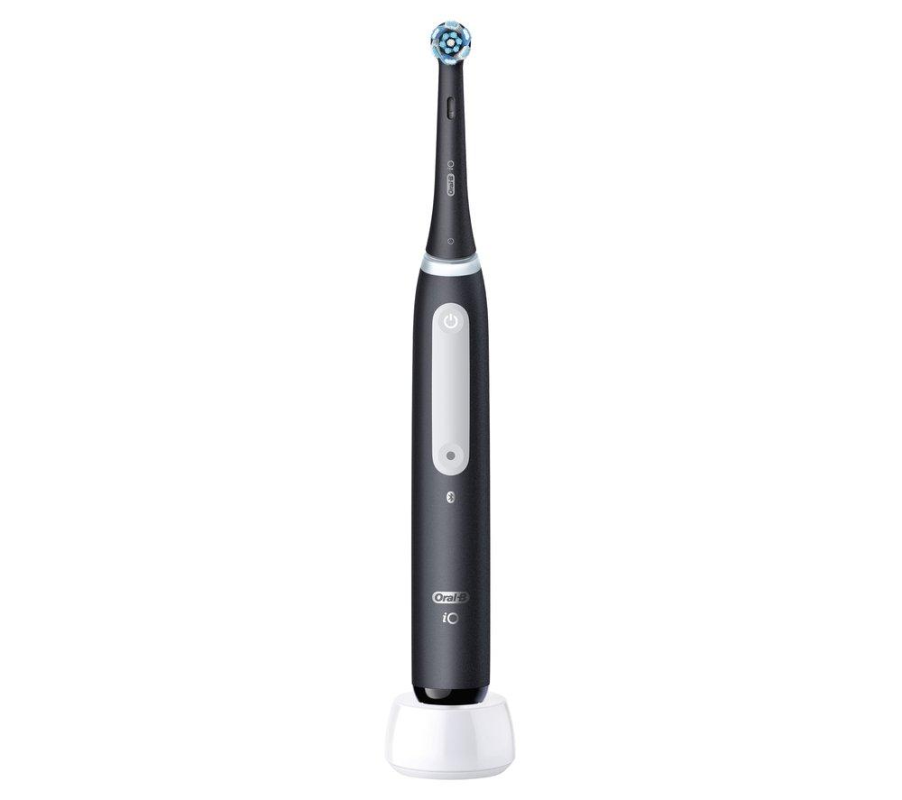 ORAL-B iO 4 Electric Toothbrush - Black image number 2 of 6