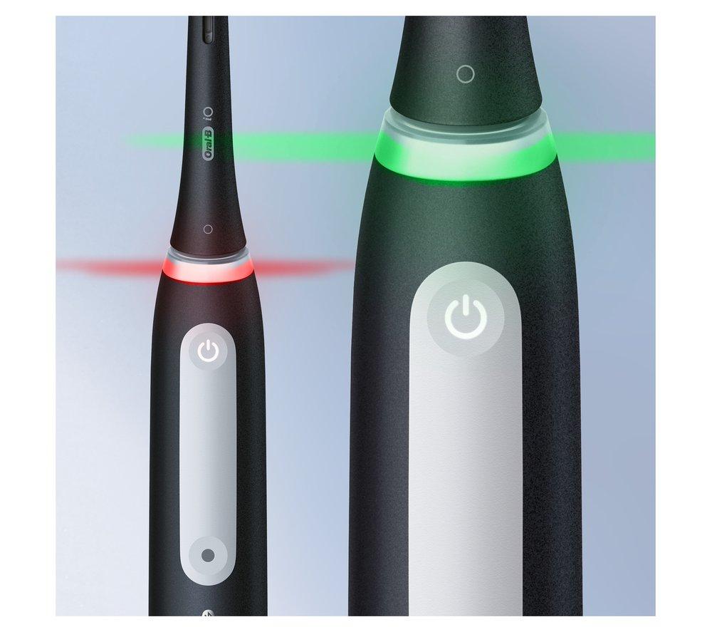 ORAL-B iO 4 Electric Toothbrush - Black image number 5 of 6