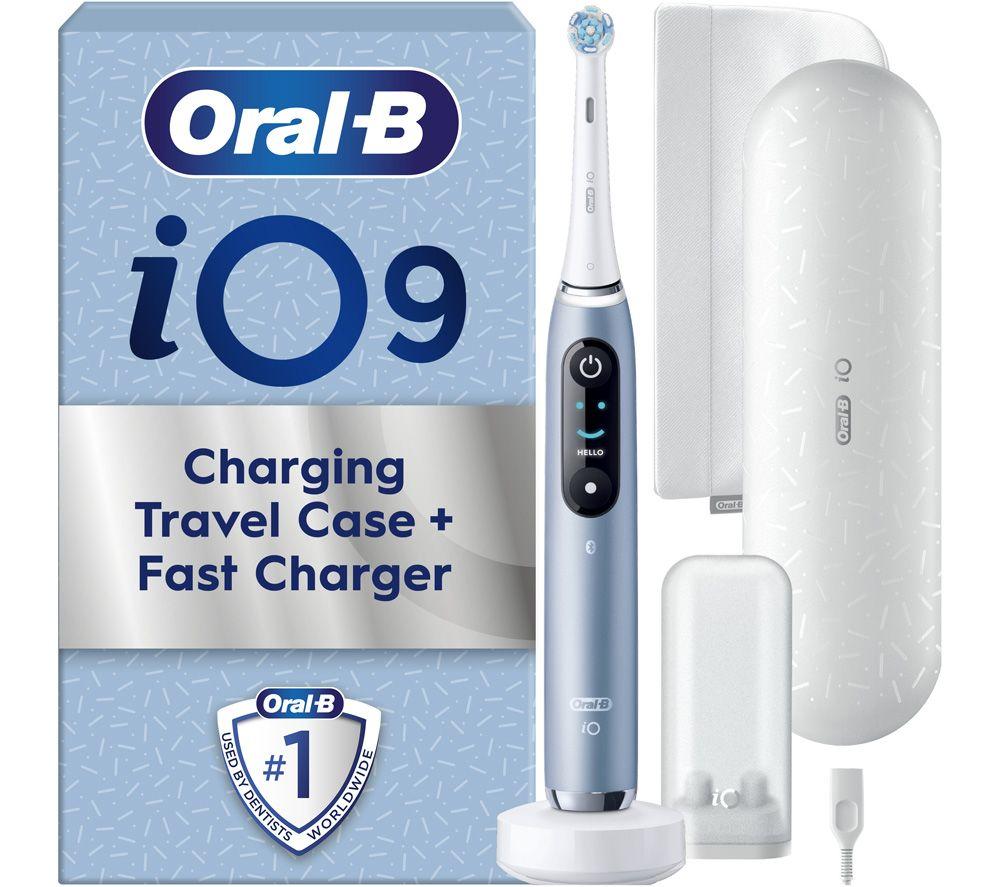 ORAL-B iO 9 Electric Toothbrush & Travel Charging Case - Blue