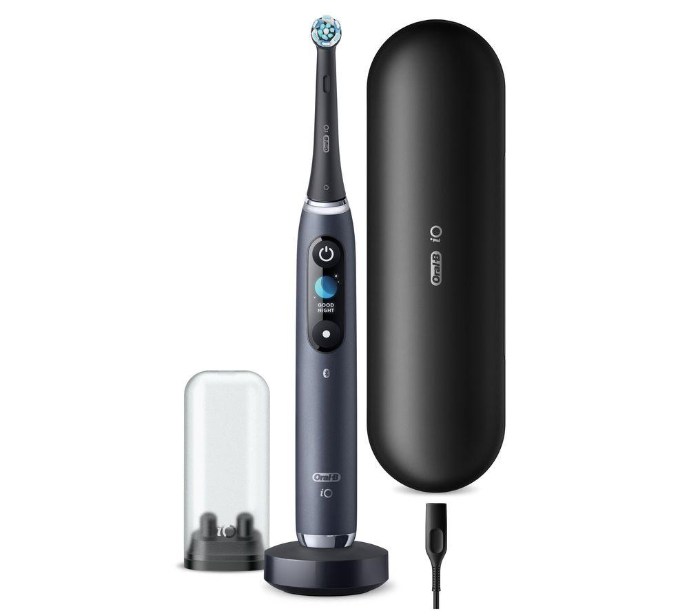 ORAL-B iO 9 Electric Toothbrush & Travel Charging Case - Black Onyx image number 3 of 37
