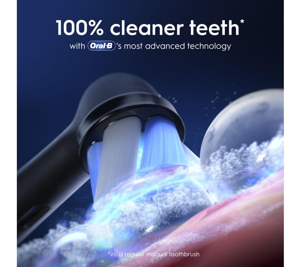 ORAL-B iO 9 Electric Toothbrush & Travel Charging Case - Black Onyx image number 19 of 37