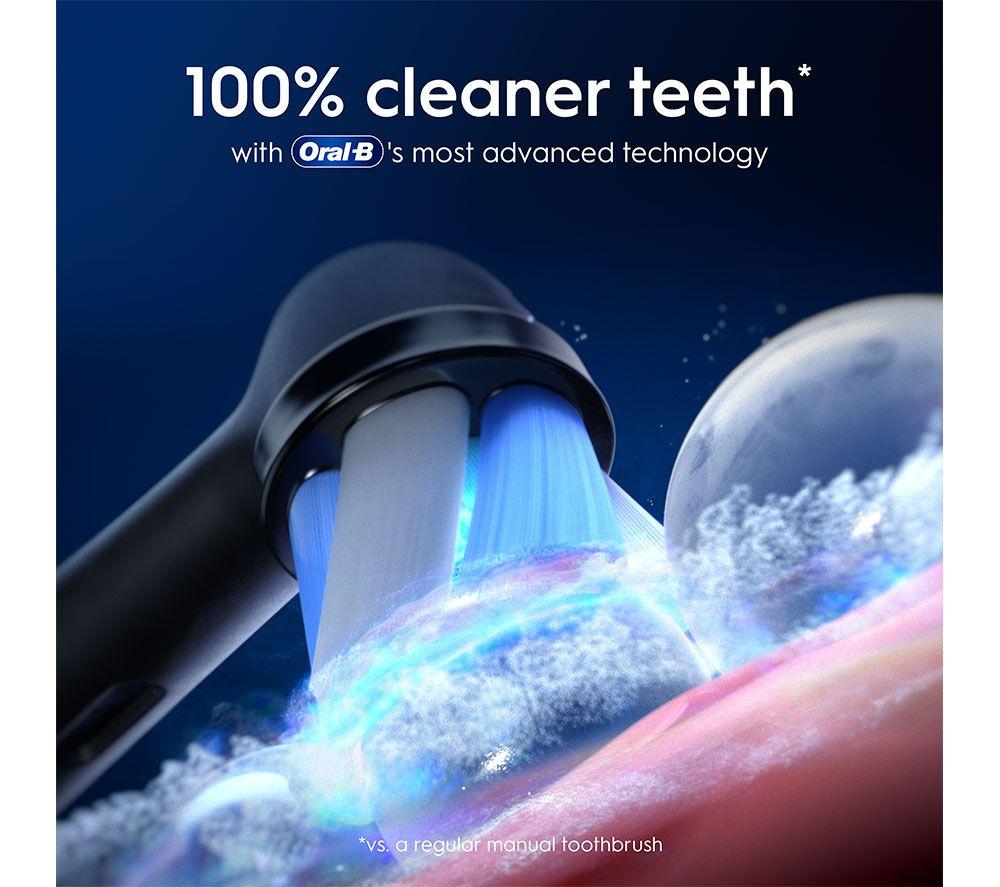 ORAL-B iO 9 Electric Toothbrush & Travel Charging Case - Black Onyx image number 33 of 37