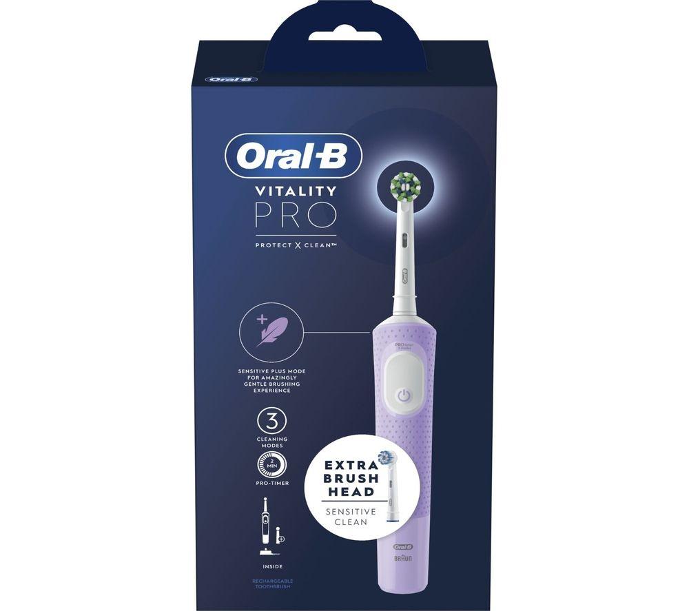 ORAL-B Vitality Pro Electric Toothbrush - Blue image number 3 of 16