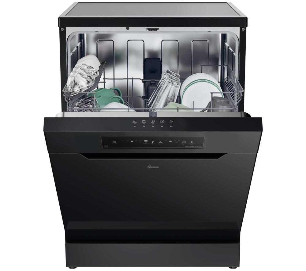 HOOVER H-Dish 300 HF 3C7L0B Full-size WiFi-enabled Dishwasher - Black image number 2 of 16