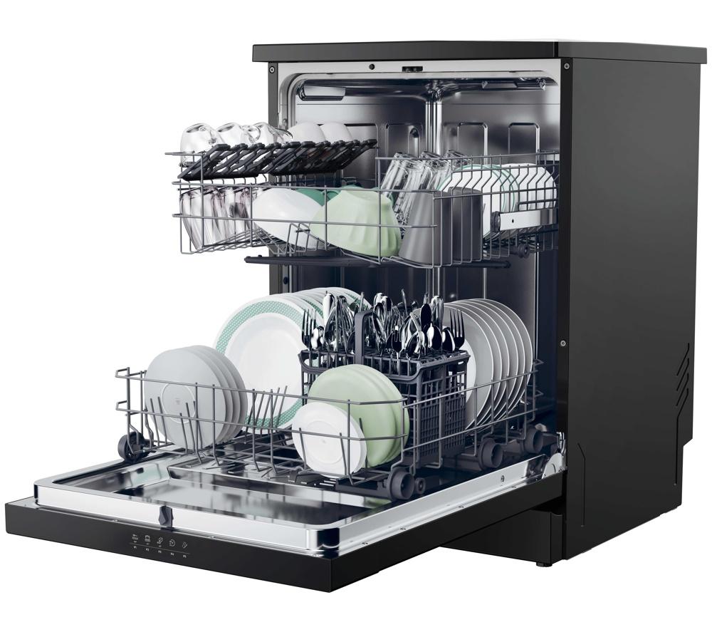 HOOVER H-Dish 300 HF 3C7L0B Full-size WiFi-enabled Dishwasher - Black image number 4 of 16
