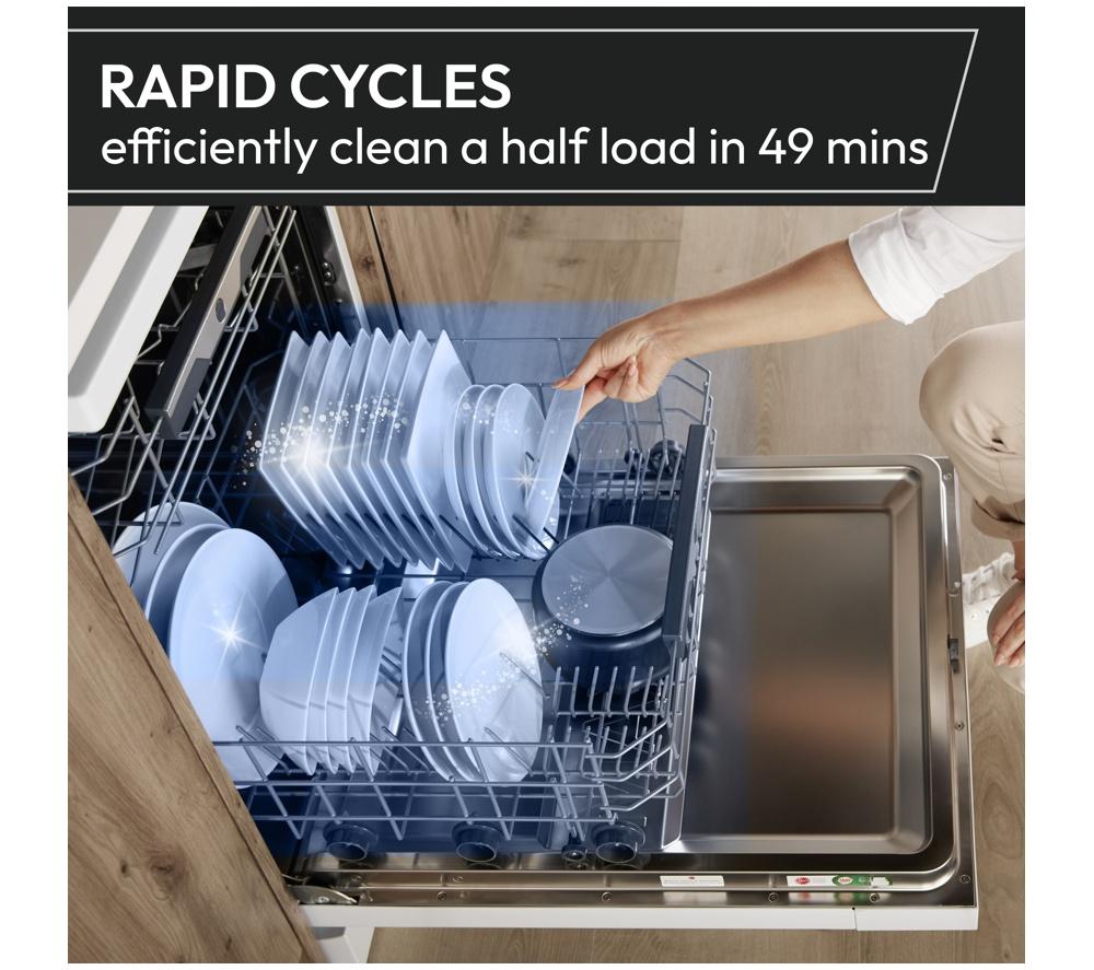 HOOVER H-Dish 300 HF 3C7L0B Full-size WiFi-enabled Dishwasher - Black image number 7 of 16