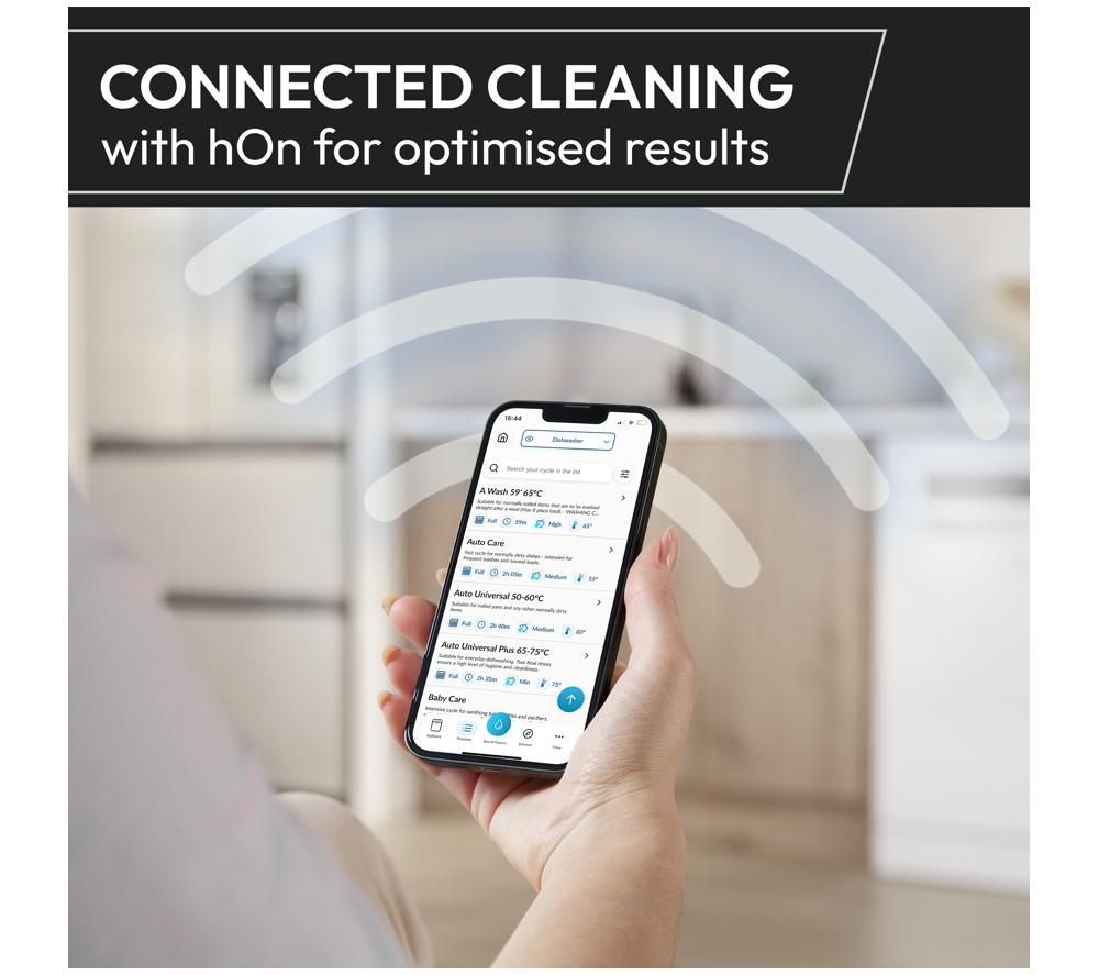 HOOVER H-Dish 300 HF 3C7L0B Full-size WiFi-enabled Dishwasher - Black image number 10 of 16
