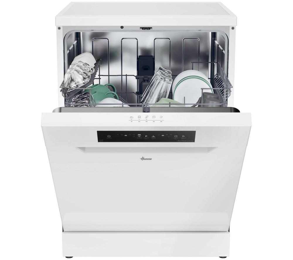HOOVER H-DISH 300 HF 3C7L0W Full-size WiFi-enabled Dishwasher - White image number 2 of 19