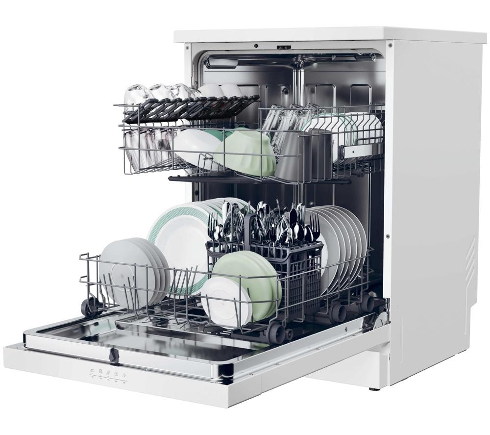 HOOVER H-DISH 300 HF 3C7L0W Full-size WiFi-enabled Dishwasher - White image number 4 of 19